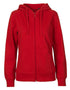 Ladies´ Zip Hoodie - Untergröße / Übergröße